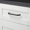 Gliderite Hardware 5-1/16 in. Center to Center Curved Bar Pull Graphite Gray 4843-128-GPH-1 - alternate 2